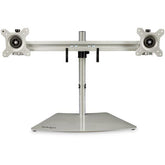 StarTech.com Free Standing Dual Monitor Desktop Stand for Two 24 Inch VESA Mount Displays